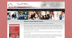 Desktop Screenshot of crystalcollection.com